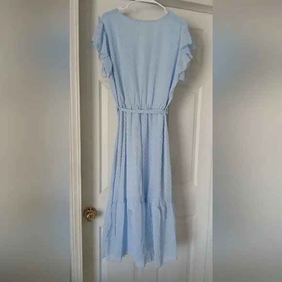 Charming Light Blue Women Dress - Picture 4 of 7